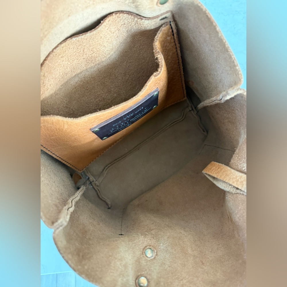 Portland Leather Tote Bag Medium Classic - Picture 6 of 7